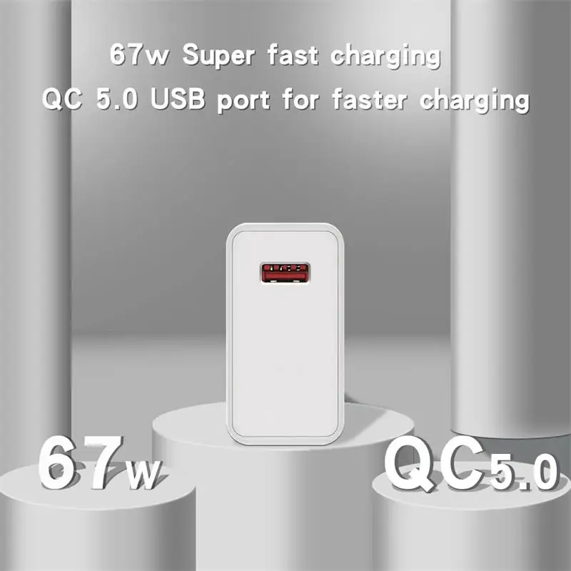Original Power Adapter 67W Super Fast Charger For Xiaomi Mi 12 11 6A Type C Cable For Redmi Note 9 10 11 POCO X5 X4 Pro Charging