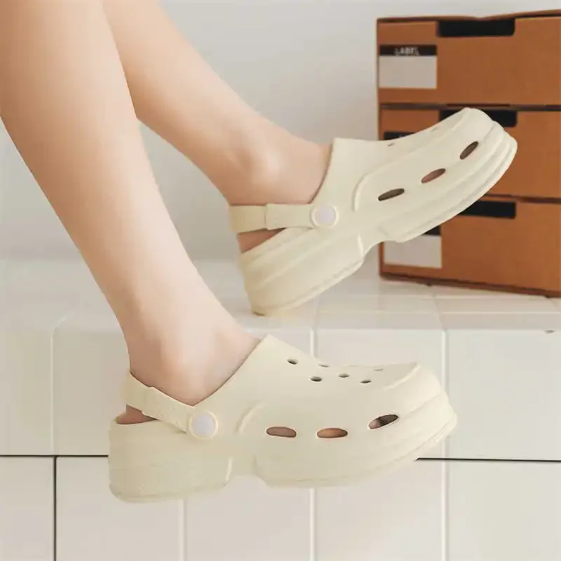 

Round Nose Without Back Women Shoes Sandal Luxury Designer Slippers Sneakers Light Blue Sports Tenisfeminino Runings