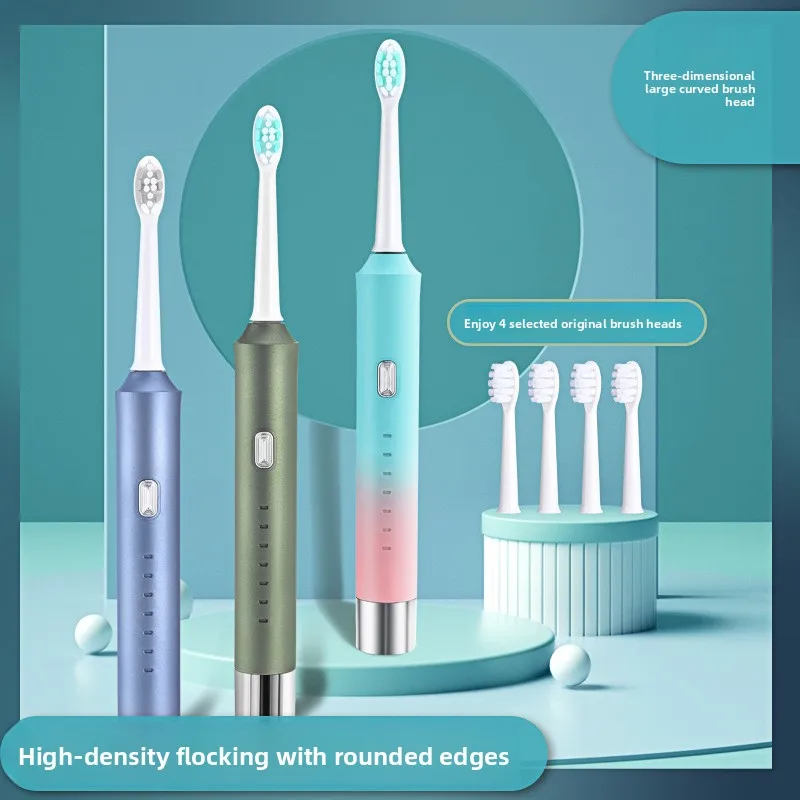 

Electric toothbrush magnetic levitation smart 6-stop waterproof soft bristle vibration long-lasting battery life