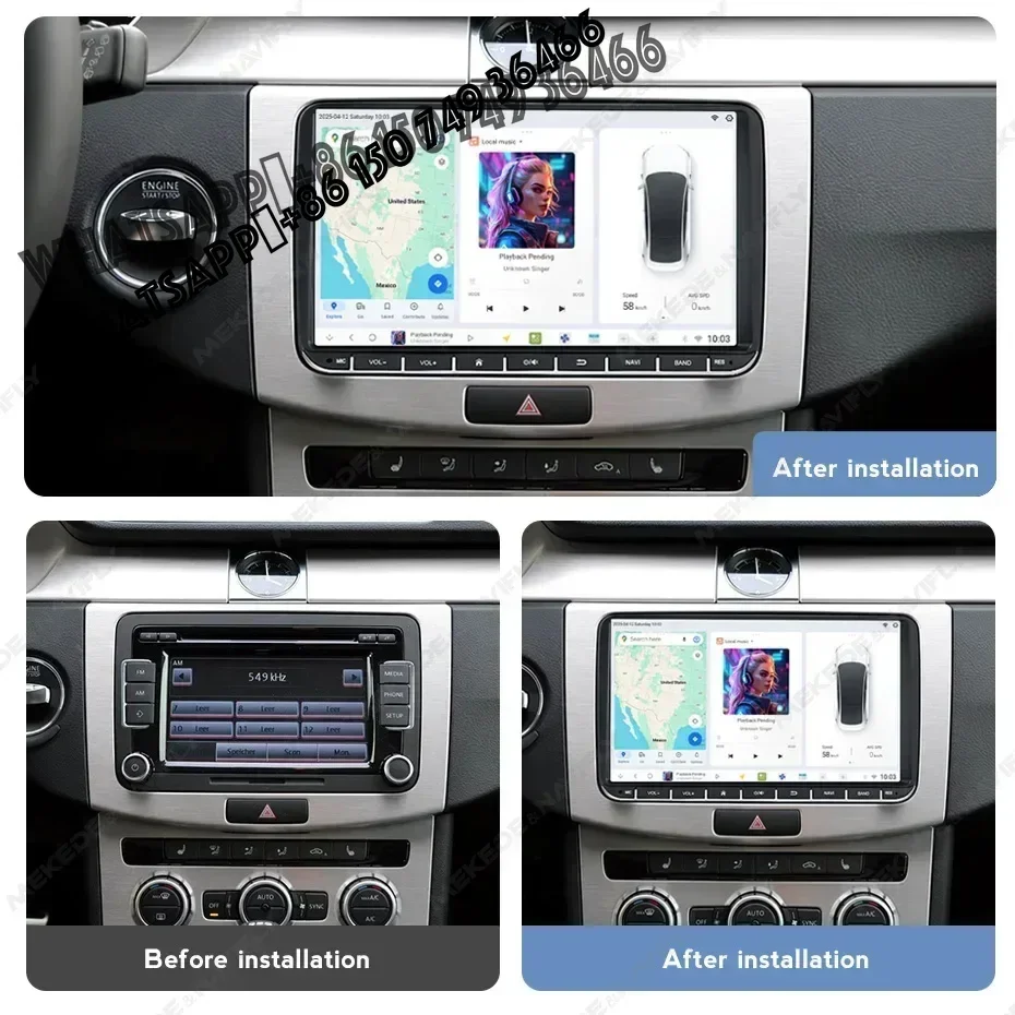 

Factory New DUDU7 A7870-888 Head Unit for VW/Jetta/Glof/POLO/Passat/Bora/Magotan/Tiguan/Seat Car Audio OTA Update