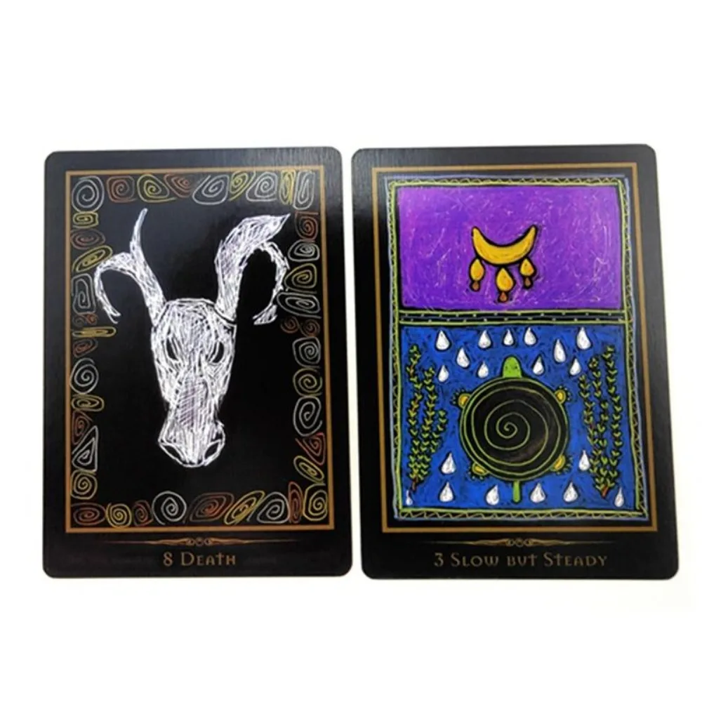 Super Shamanic Healing Oracle Cards 44 Cards Deck Tarot English Version Divination Board Game