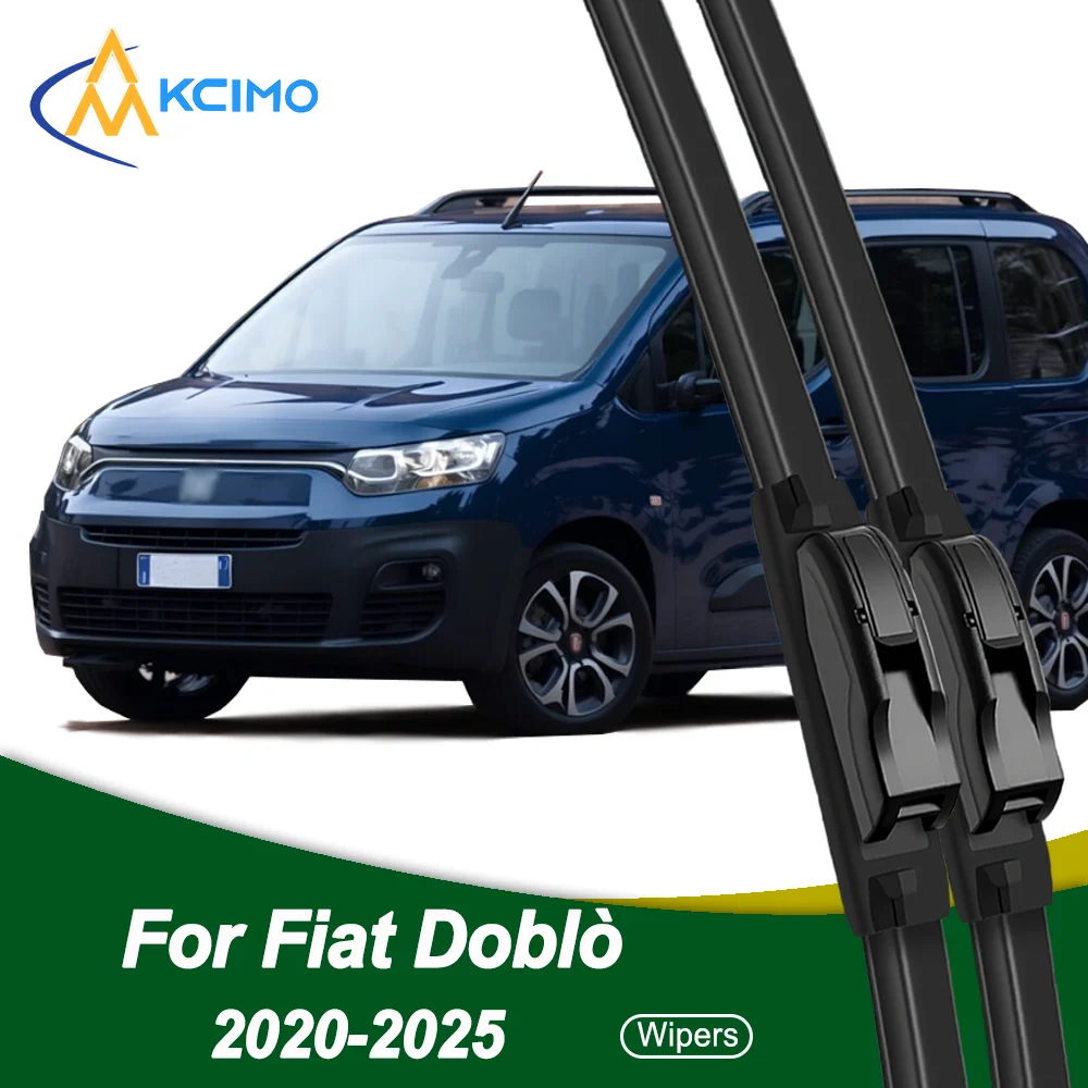 

Car Wiper Blades For Fiat Doblo 2020-2025 Front Windshield Wiper Blades 2PCS Window Cleaning Car Accessories