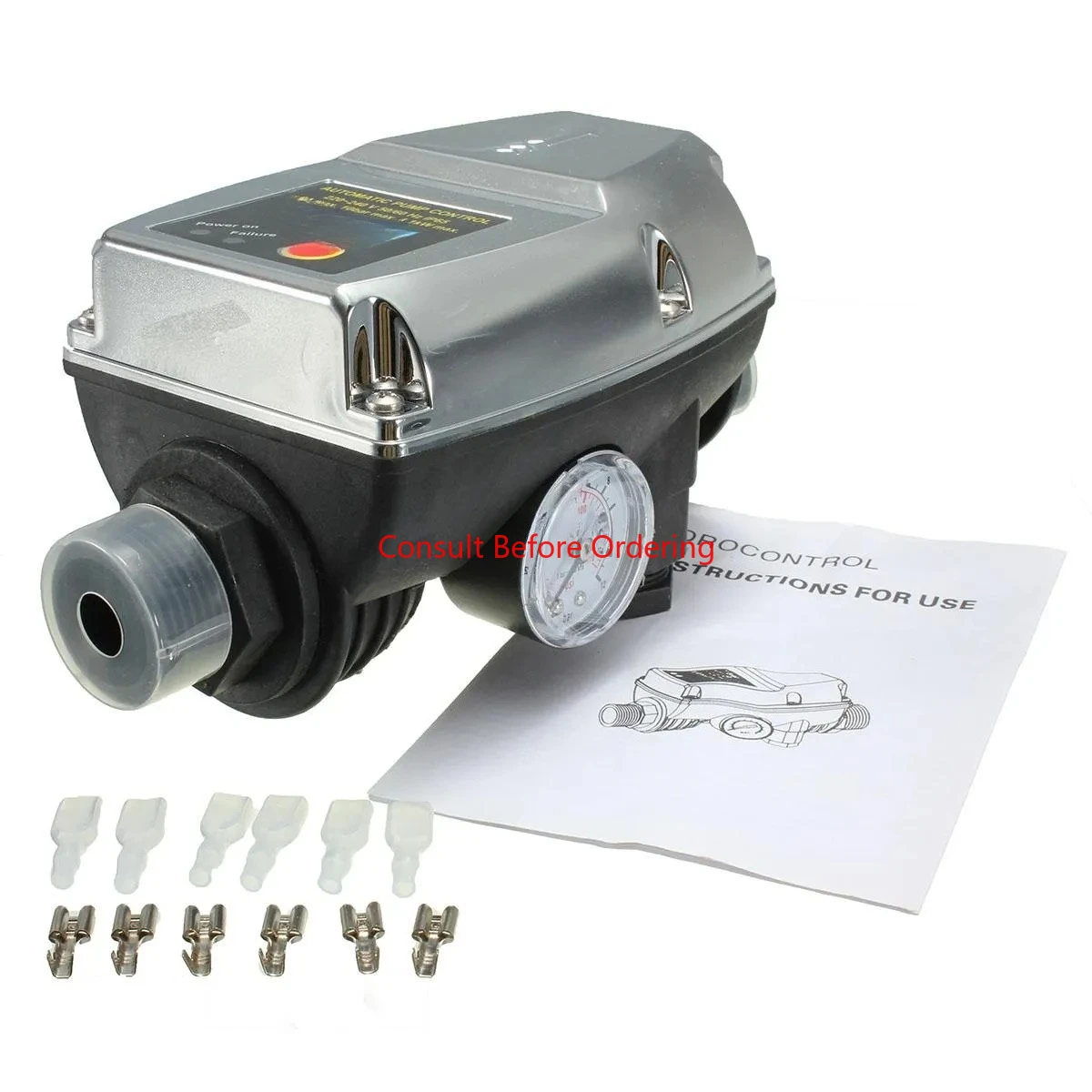 

Оптовая продажа, новый автоматический регулятор давления насоса 220 В, электронный переключатель управления для водяного насоса