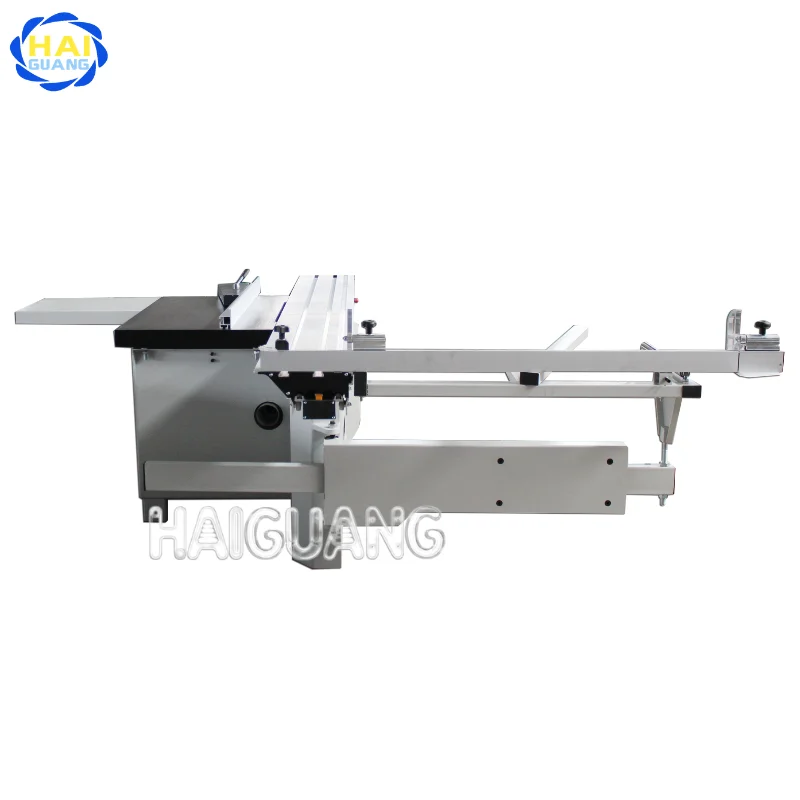 90° Precision Sliding Table Saw for Carpentry with 2 Circular Saw Blades Professional Panel Saw Machine Woodworking Tools
