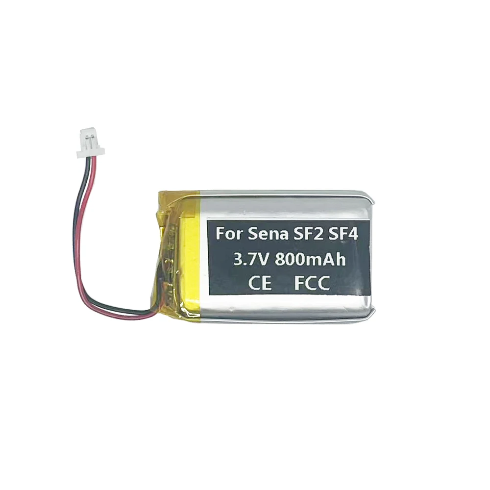 800mAh XK752439 بطارية ل Sena SF2 SF4 SP52 SP52-C الألعاب سماعة رأس بخاصية البلوتوث الاتصال الداخلي