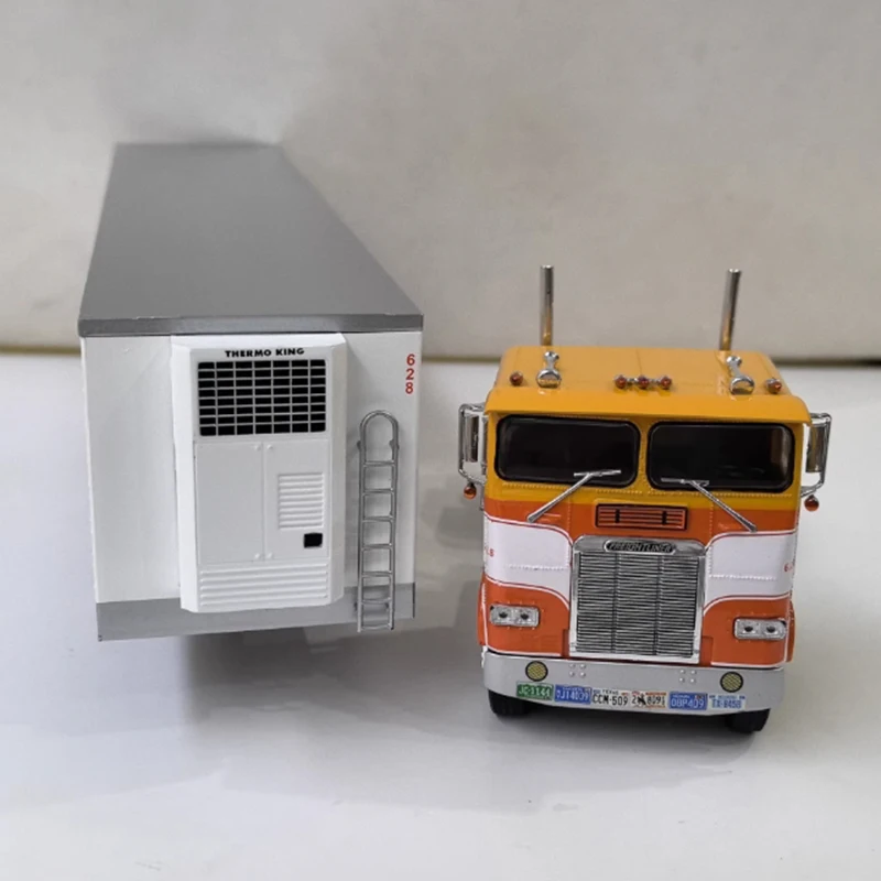 

IXO 1/43 FREIGHTLINER FLA Контейнерный грузовик из сплава и пластика, имитация модели автомобиля, статическая коллекция, сувенирный подарок