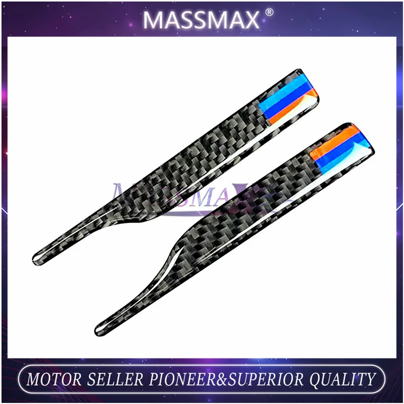 LH084 Carbon Fiber M Strip Side Rearview Mirror Guard Anti-rub Strip For BMW X3 X5 E90