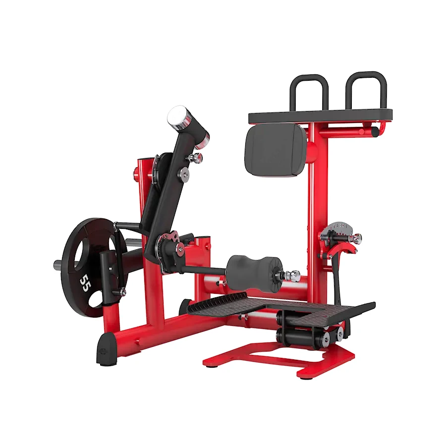 

High Quality Commercial Use Standing Leg Curl Gym Machine Plate Loaded Equipment for Back Shoulder Bodybuilding Strength