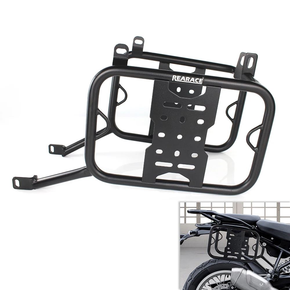 

Motorcycle Steel Saddlebag Support Racks Fit For Royal Enfield Himalayan 450 2024- Mounting Brackets Pannier Racks Side carriers