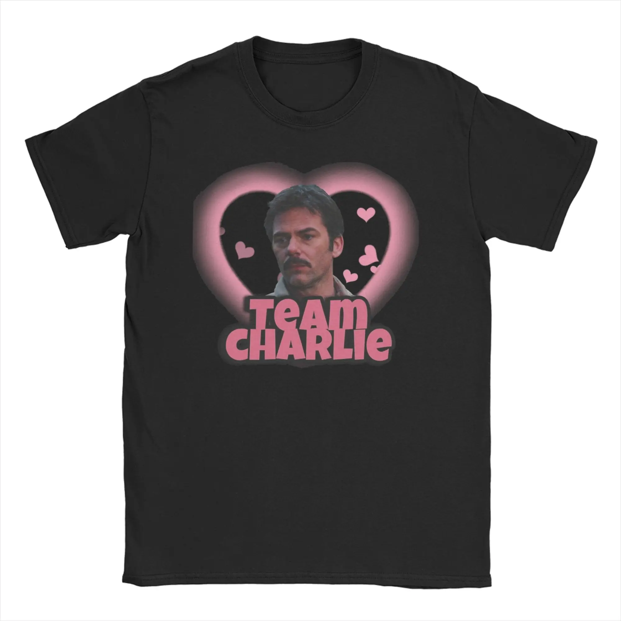 Team Charlie Swan  Graphic Printed T Shirts for Men Women  Pure Cotton  Tee Shirt Clothing