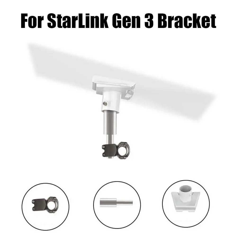 Alta qualità per StarLink Gen 3 RV Supporto per scaletta Staffa per portapacchi Catena Satellite Tre generazioni per set di supporti StarLink Gen3