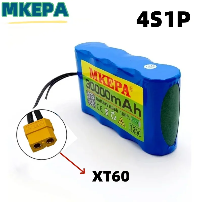 brand new 32700 4S1P 12V 30000mAh 4S 40A 100A Balanced BMS for Electric Boat and Uninterrupted Power Supply 12.6V 2A Charger