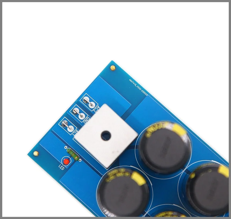 DIY KITS HIFI Stereo Power Supply Board 63V 10000Uf X10 Unterstützung Dual AC 44V eingang