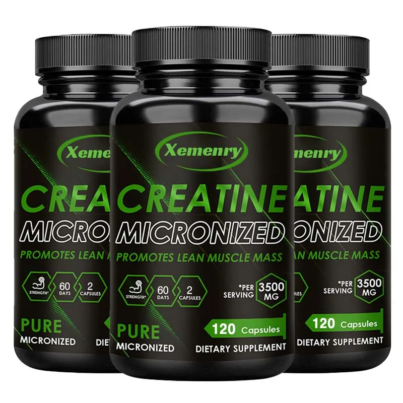 

Creatine Monohydrate - Supports Muscle, Energy and Cognitive Function, Increases Lean Muscle Mass