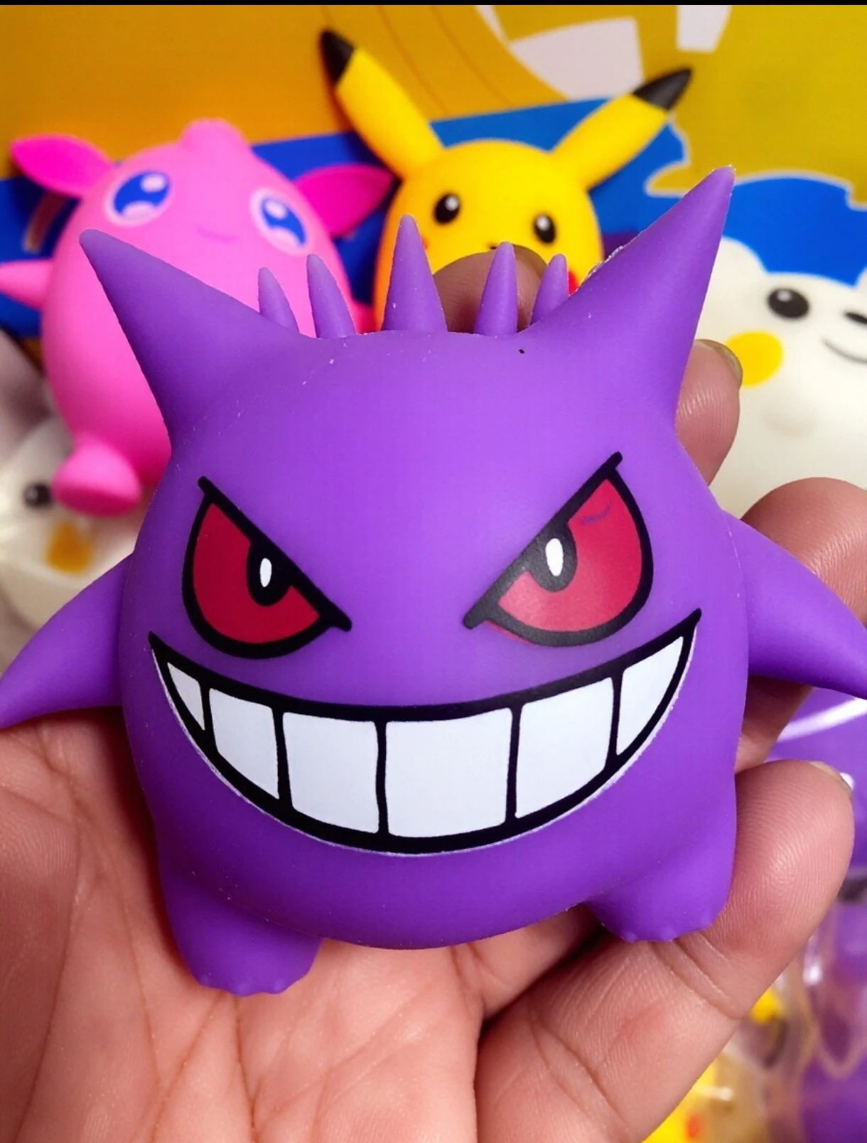 Cute Pikachu Gengar Bear Squis - đánh giá và giá Pokemon Anime Merchandise