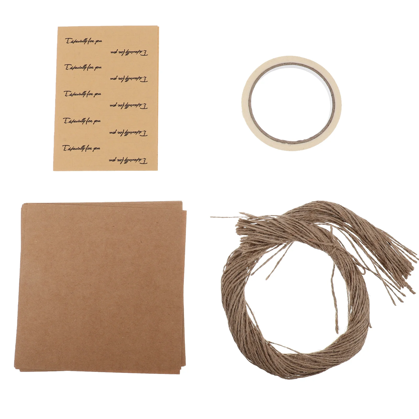 50 Pcs Cupcake Cone Tube Gift Boxes Kraft Paper Cones Rose Petal Rope for Party