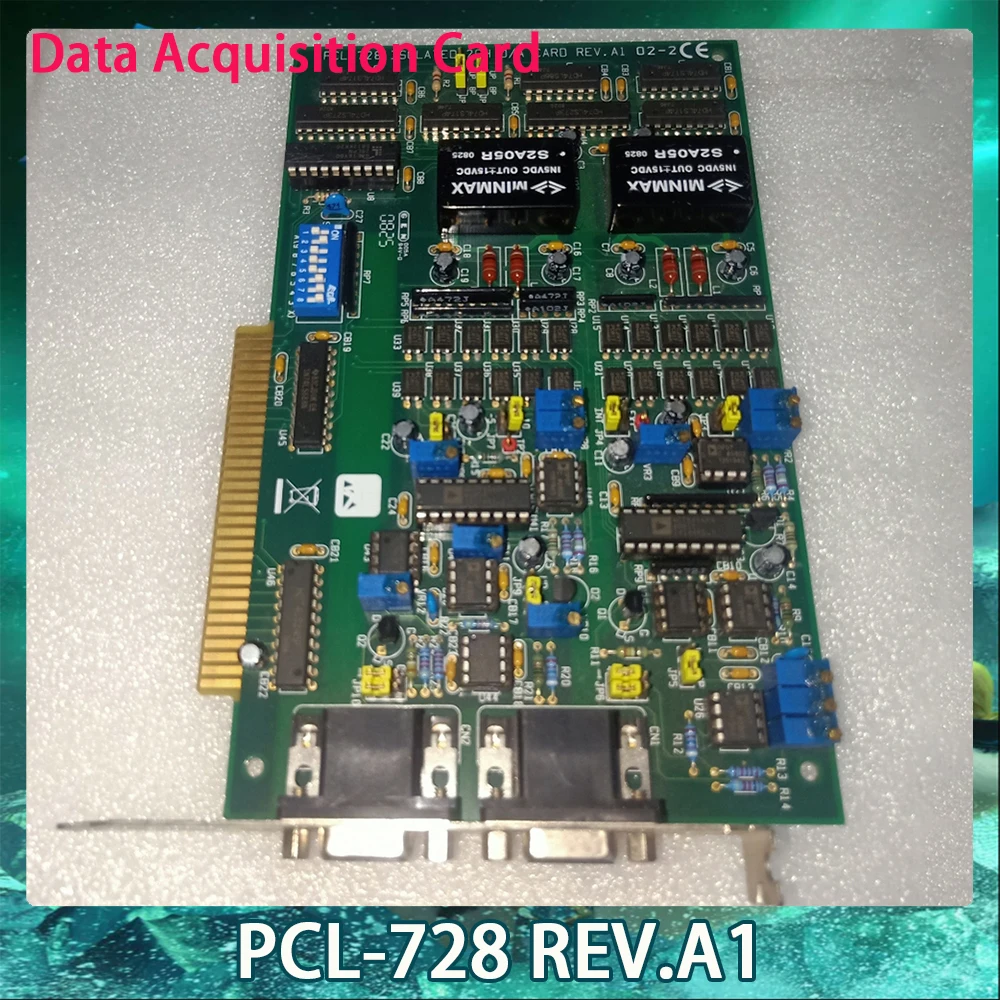 12 Bit 2-channel Isolated Analog Output ISA Card PCL-728 REV.A1 Data Capture Card