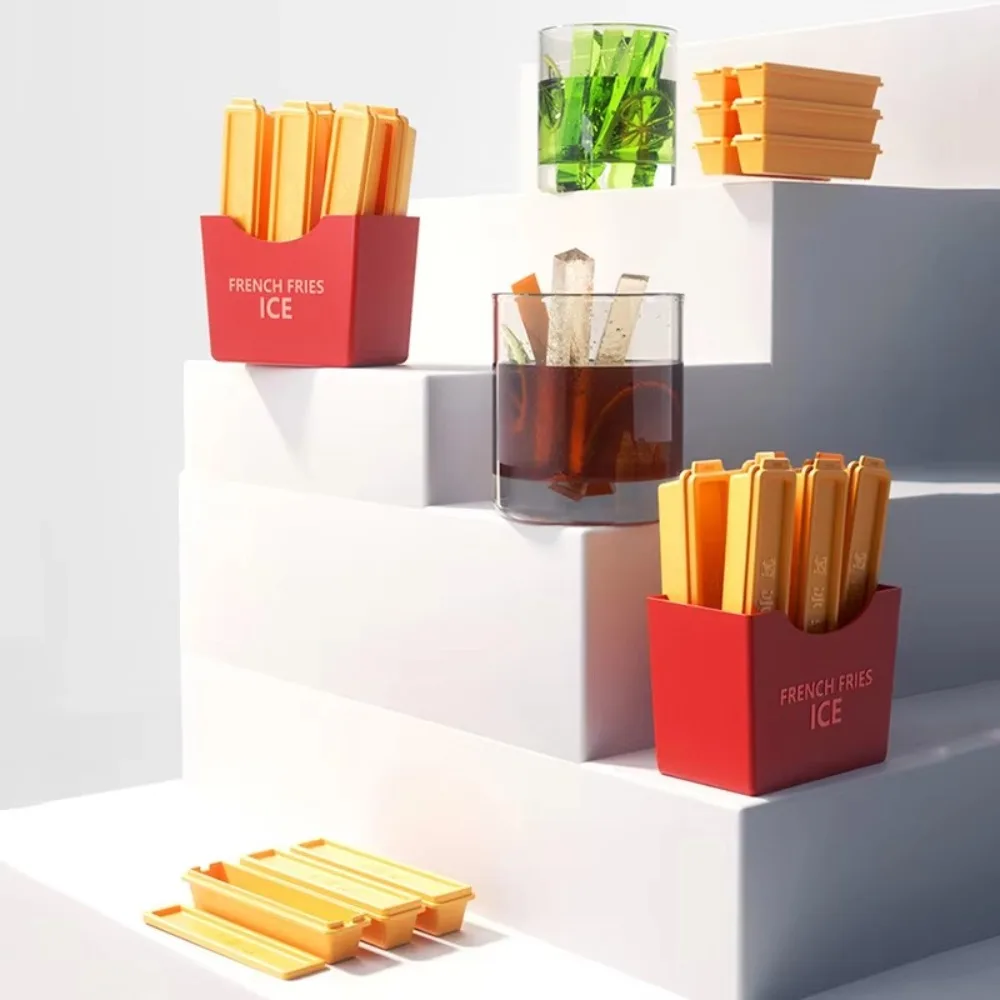 

Новые прямоугольные формы для кубиков льда с коробкой для хранения, многоразовые формы для кубиков льда, легкосъемная машина для изготовления кубиков льда, кухонный бар «сделай сам»