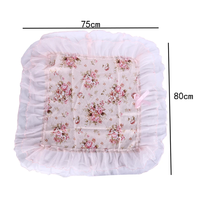 Romantic Bedside Table Cover High Quality Small Fresh Bedside Table Cover Multi Purpose Tablecloths Lace Modern Style Tablecloth
