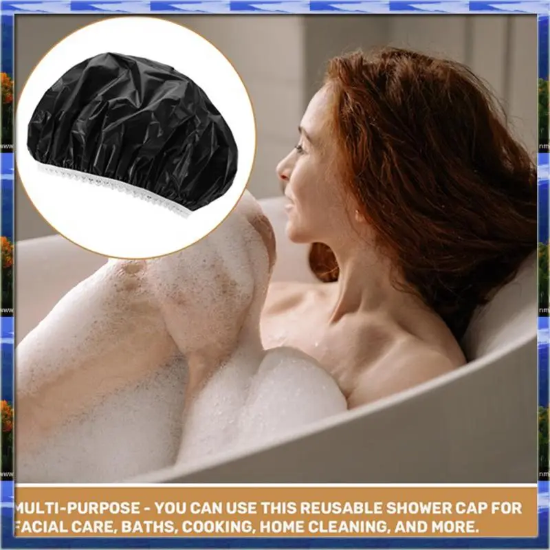 قبعة الدش LJL للنساء، قبعات الدش، قبعة الدش، قبعة الدش للنساء، قبعة الشعر الطويل #4