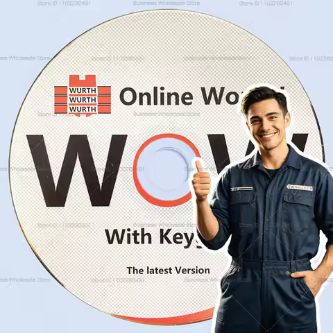 Cars Diagnostic software wu-rth W-O-W V5.00.12 5.00.8 R2 with Kengen Clear fault codes Multi-languages Reset function 2025 HOT