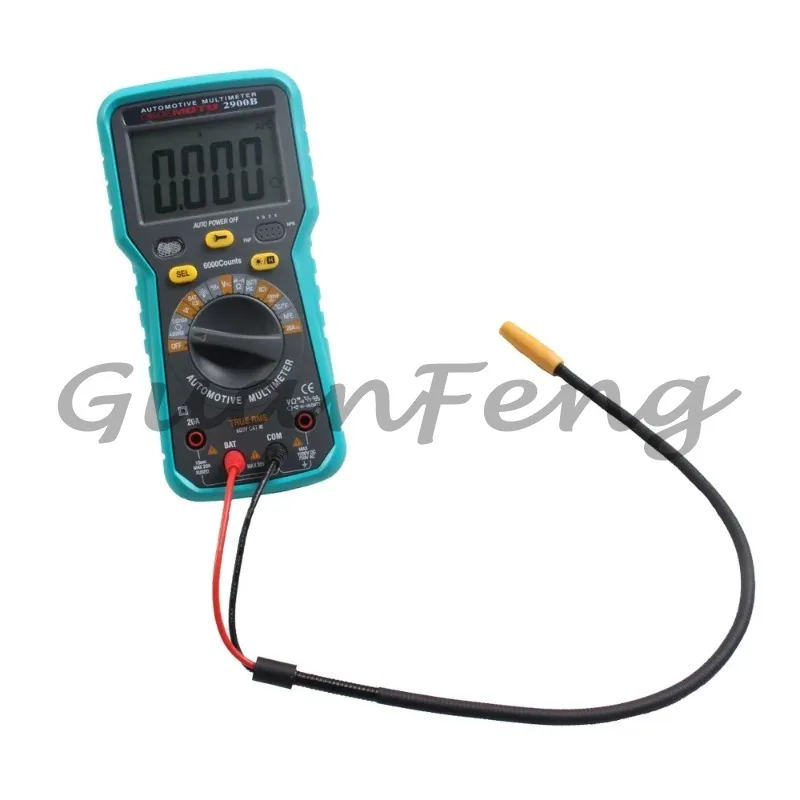 Professional Automotive Digital Multimeter Auto‑Ranging with Wireless RPM for Car Repair