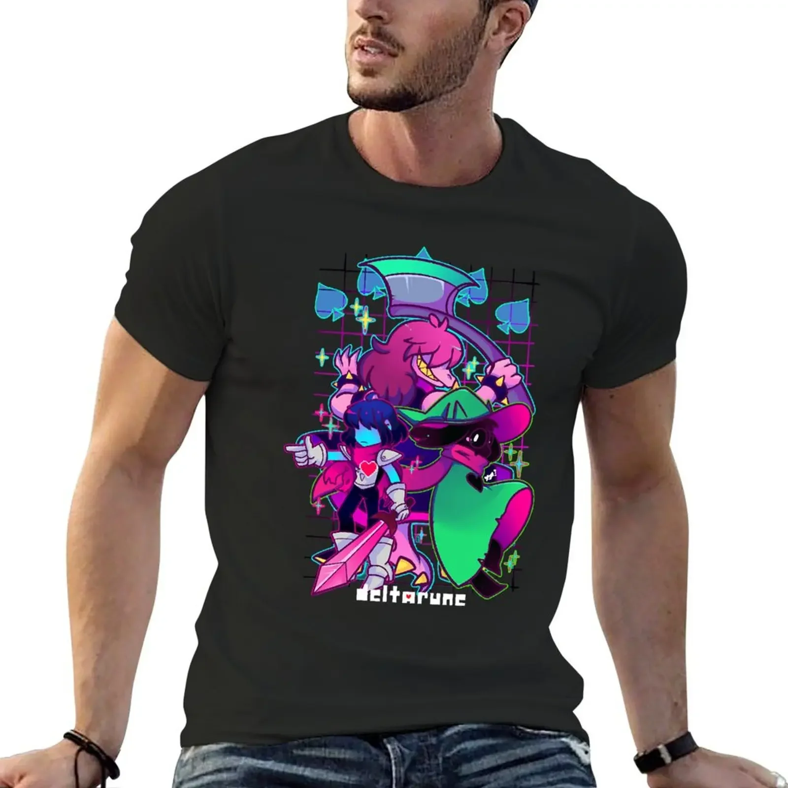 Deltarune Classic T-Shirt for a boy custom t shirt cheap stuff T-shirts man men clothing