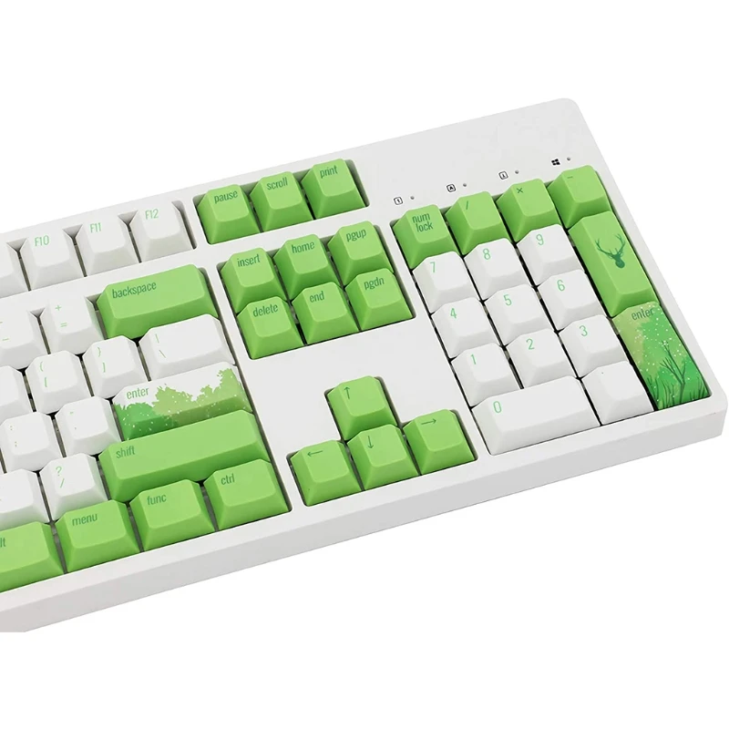 

5-sided Dye-sublimation Pbt 110 Keys Mechanical Keycap Great Performance