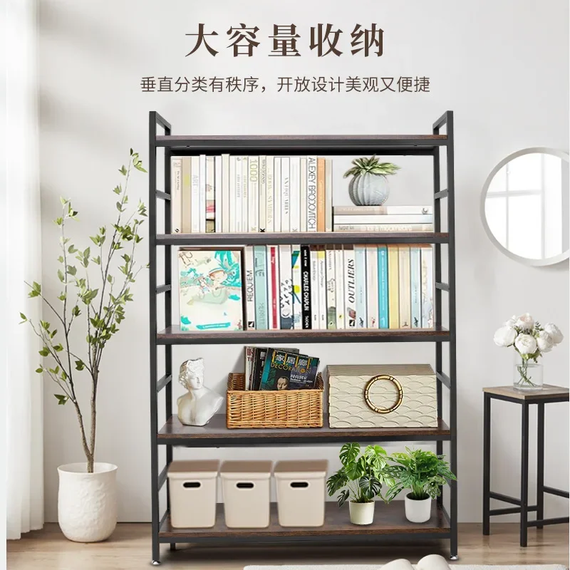 Multi-layer shelves Floor-to-ceiling multi-functional household book item shelves Microwave oven racks Storage racks Shelves