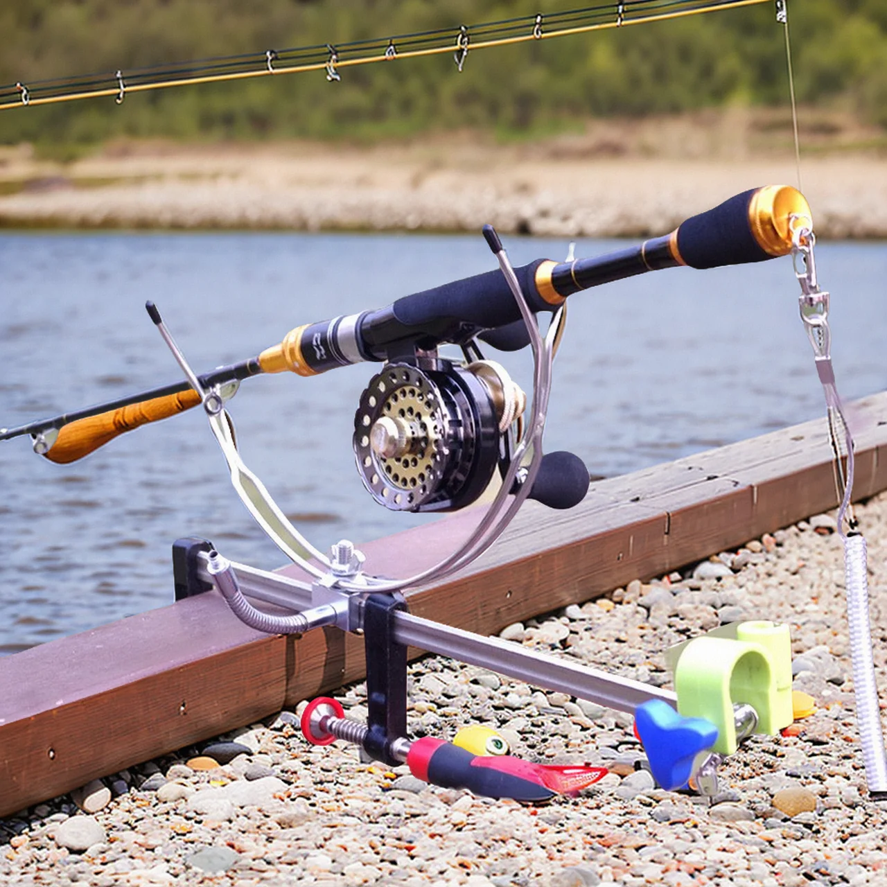 

Premium Fishing Rod Stand with Holder Rest and Support for Carp and Freshwater Fishing on Limited Time Clearance Sale