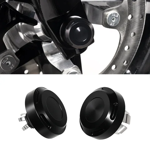 Колпачки гаек передней оси мотоцикла, совместимые с Harley Touring Street Road Glide CVO FLHX FLTRX 2023 2024 2025