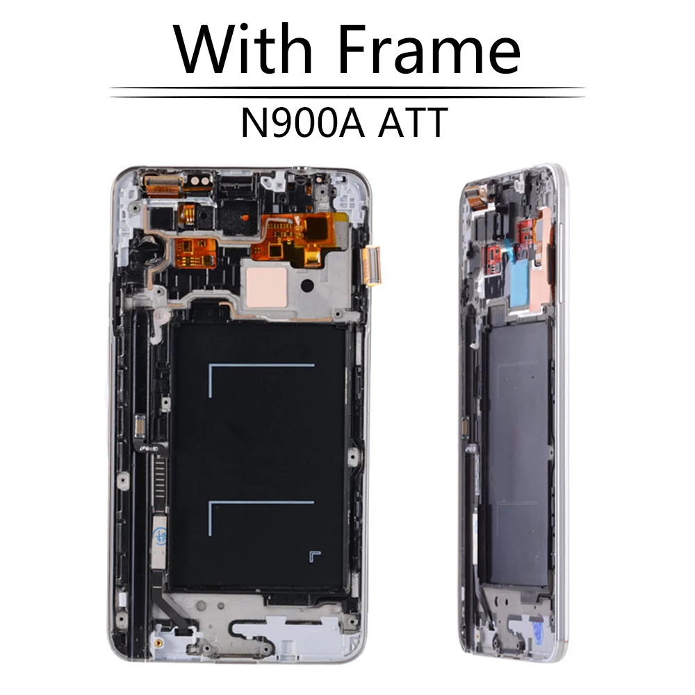 Super AMOLED For Samsung Galaxy Note 3 N9005 LCD Display For Note 3 LCD N900 N900A LCD Display Touch Screen Digitizer Assembly