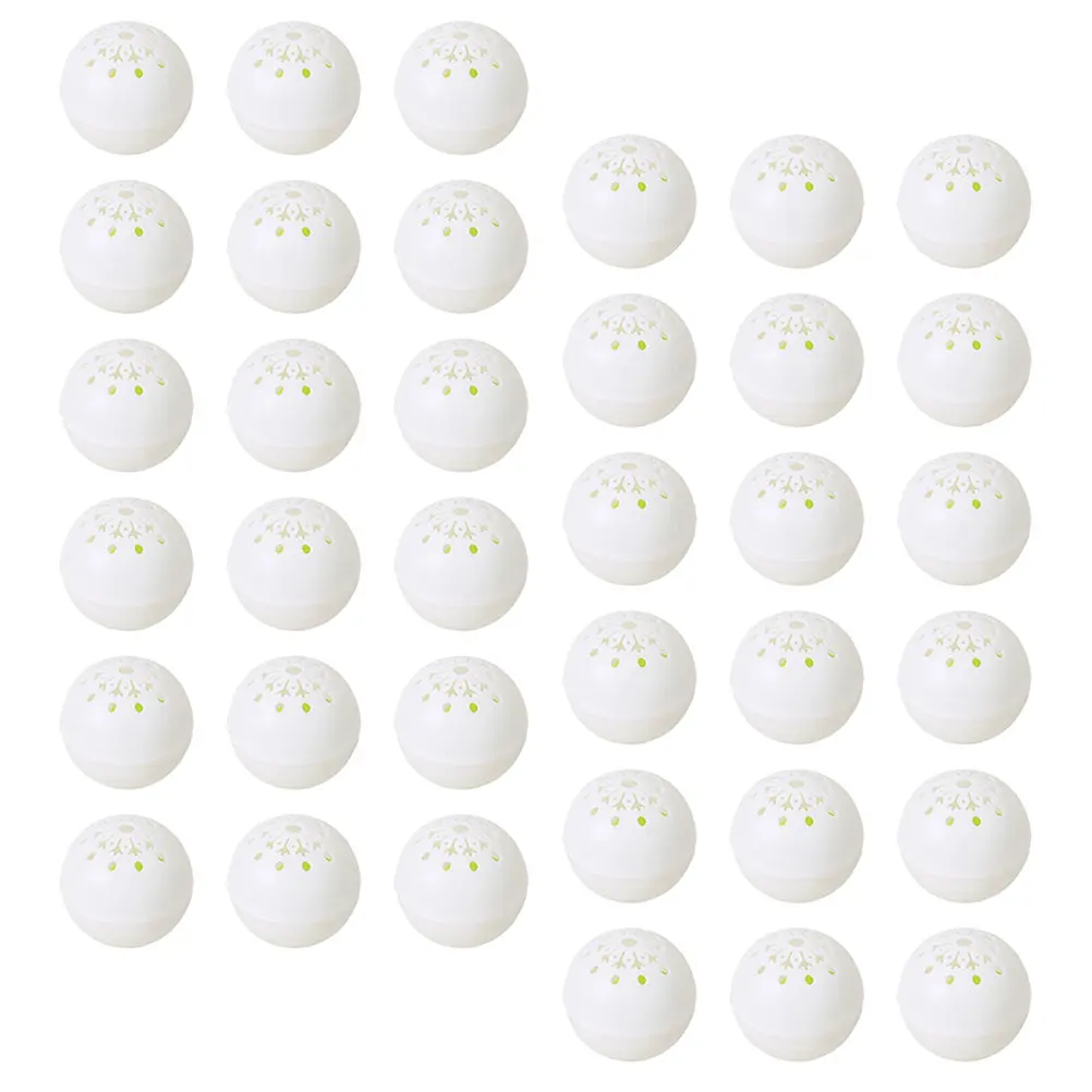 

36 Pcs Deodorant Balls Shoe Odor Portable Hollow Design Air Freshener Sneakers Closet Car Trash Can Locker Gym Bag
