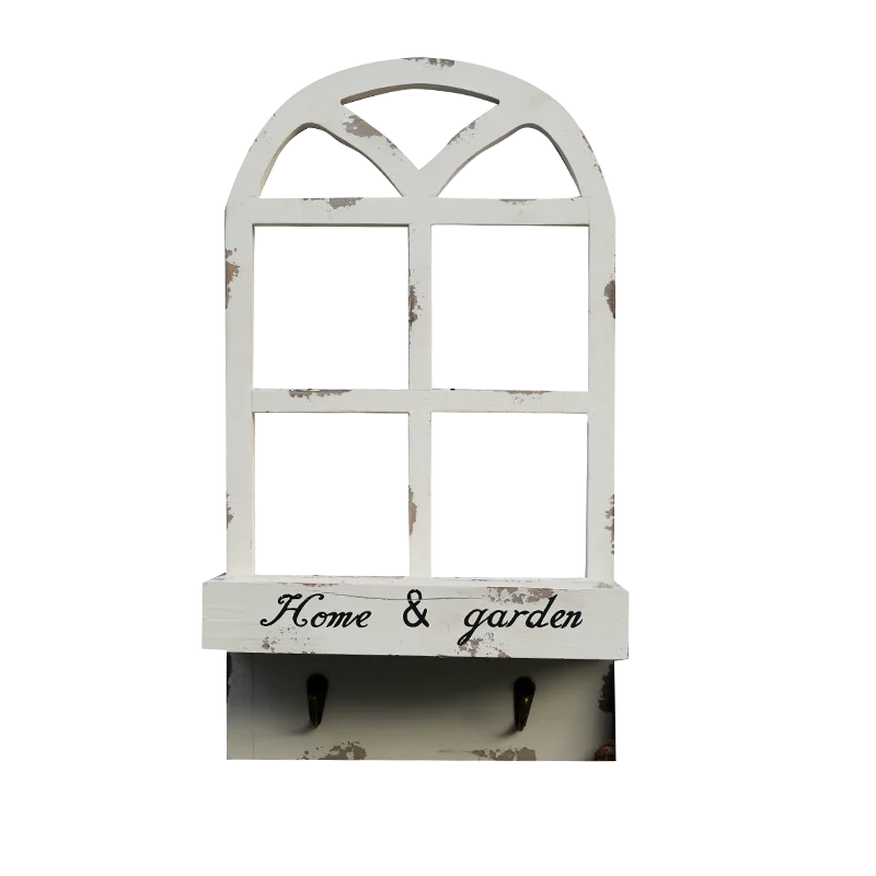 

Old fake window decoration ornament wall hanging coffee shop clothing store decoration props