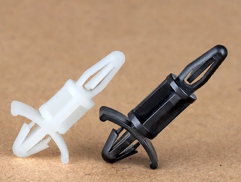 100p schwarz weiß Platine Motherboard Abstands halter Abstands halter PC Computer Isolation Säule Leiterplatte Halterung 4mm-4,8mm Abstands halter – Detail 1