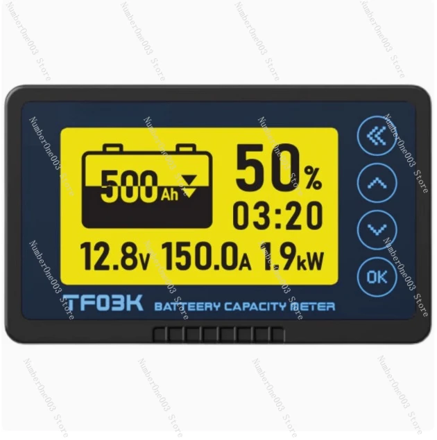 

DC8-120V Coulomb Counter Meter Battery Capacity Indicator Voltage Current 50A/100A/350A/500A Coulomb Counter For Electric Car