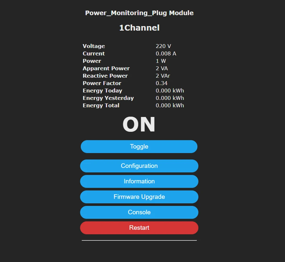 TASMOTA Smart Home Pre Flashed WiFi US Plug Works With Home Assitant 16A AC 100-240V USA,Mexico, Japan