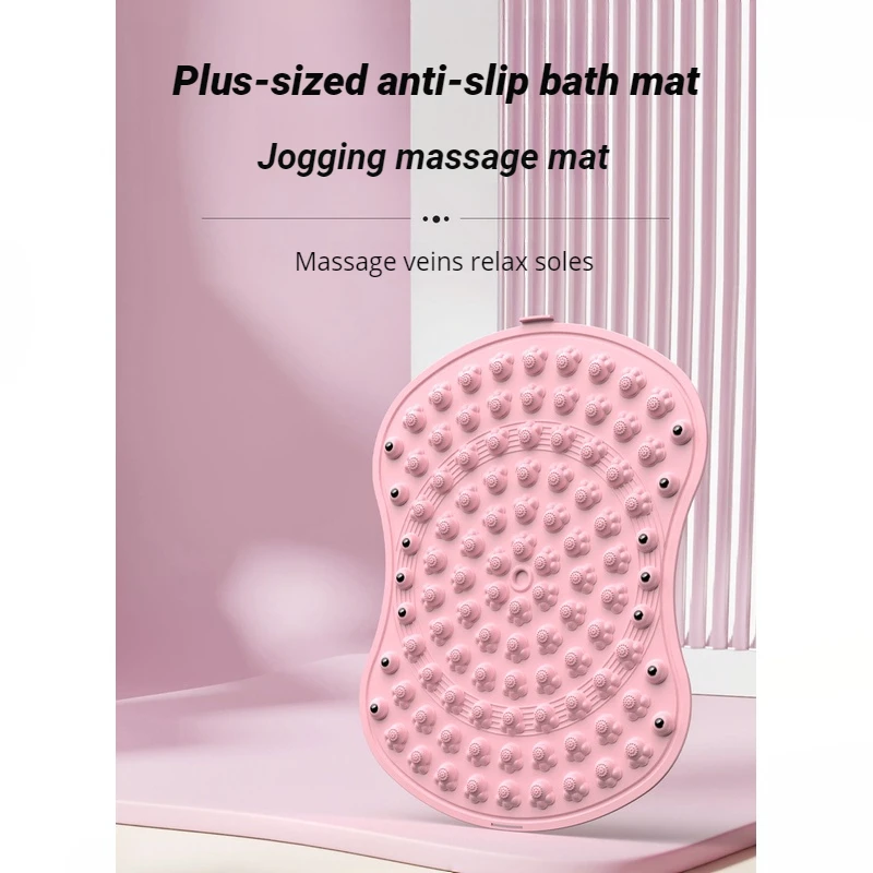 New Ultra Slow Running Acupoint Foot Massage Finger Pressure Plate Silicone Thickened Anti Slip Relaxing Foot Massage Foot Mat