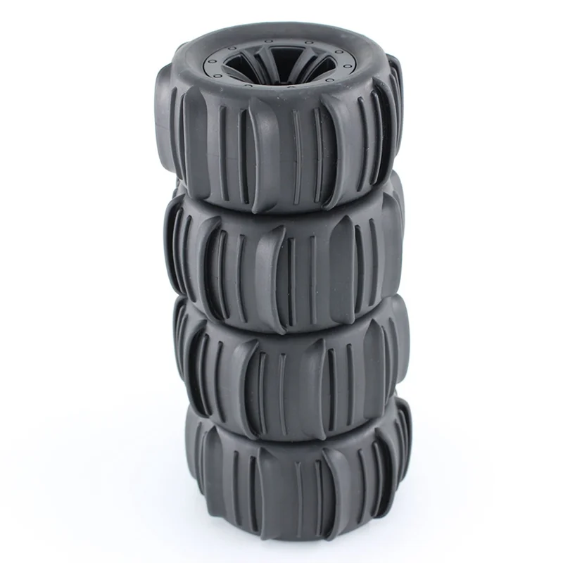 Excellent-RC รถซ้ายและขวาล้อยางสําหรับ Wltoys 144001 144002 MJX 16208 16209 RC รถอะไหล่อัพเกรด