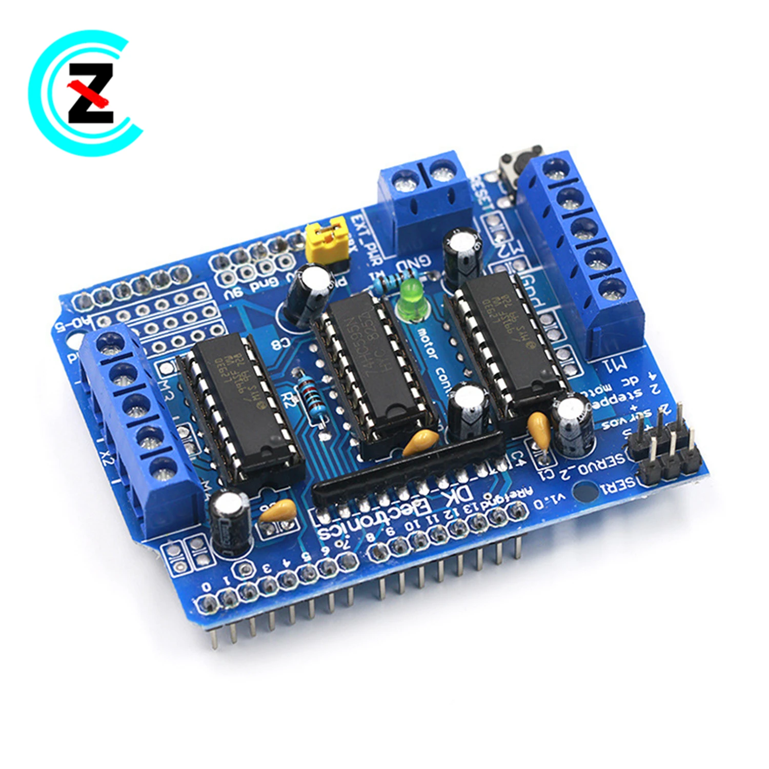 L293D motor drive module expansion board. motor control shield