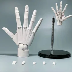 1:1 Hand Joint Super Model mobile Finger Bionic Hand Model simulazione Hand Draw Sketch Painting Action Figure Toys Home Decor