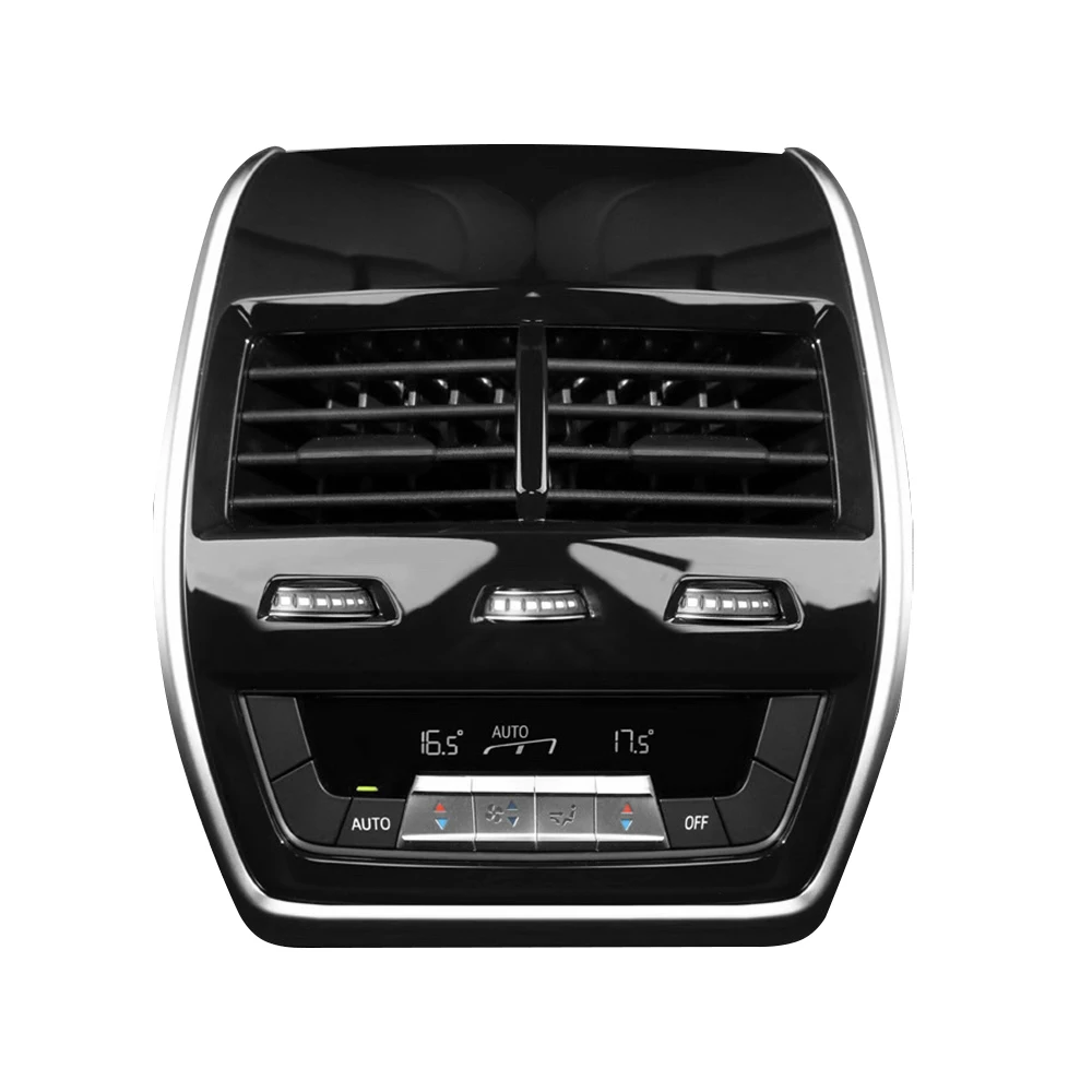 

Репродукция 1:1 для BMW 5 серии 2018-2024, задний автомобильный сенсорный экран, панель управления климатами, дисплей, аксессуар для обновления интерьера