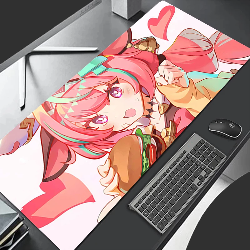 Mousepad Computer Gaming Accessories HD Keyboard Pad Office PC Rubber Mouse Pad Genshin Impact Varesa Decoracion Desk Mouse Mat