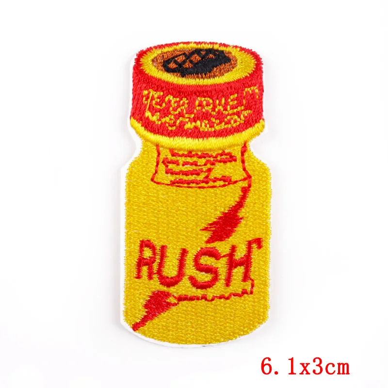 Cartoon Patch bleiben seltsam Eisen auf Patches für Kleidung Stickerei/schmelz bare Patch gestickte Patches auf Kleidung Jacken Aufkleber – Detail 16