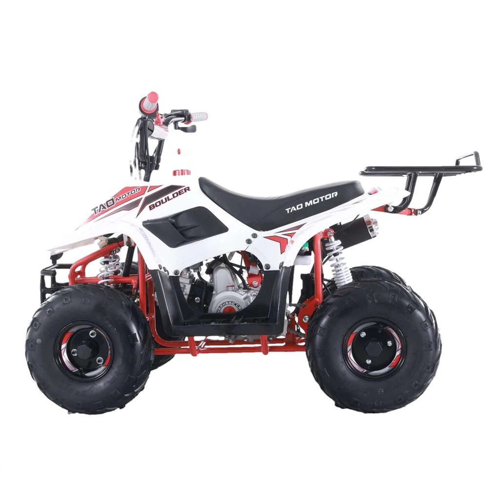 Nuevo Diseño de Cuatrimoto Barata para Niños, ATV de 4 Ruedas Automática de 110cc 125cc con Frenos de Tambor Delanteros Boulder 3
