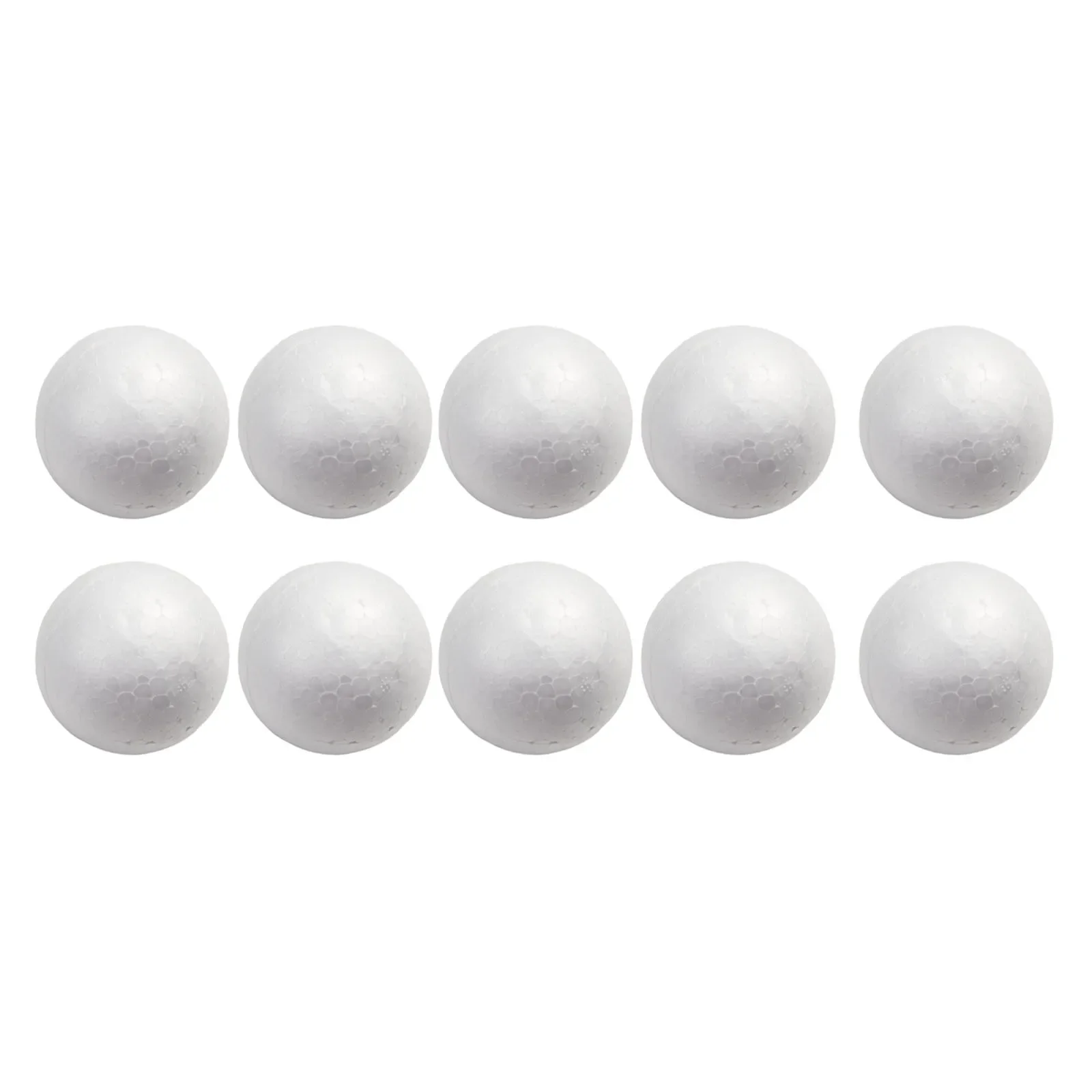 Polystyrene Foam Ball DIY White Ornaments Party Portable Practical Replacement Round Solid Spare Parts 50mm-100mm