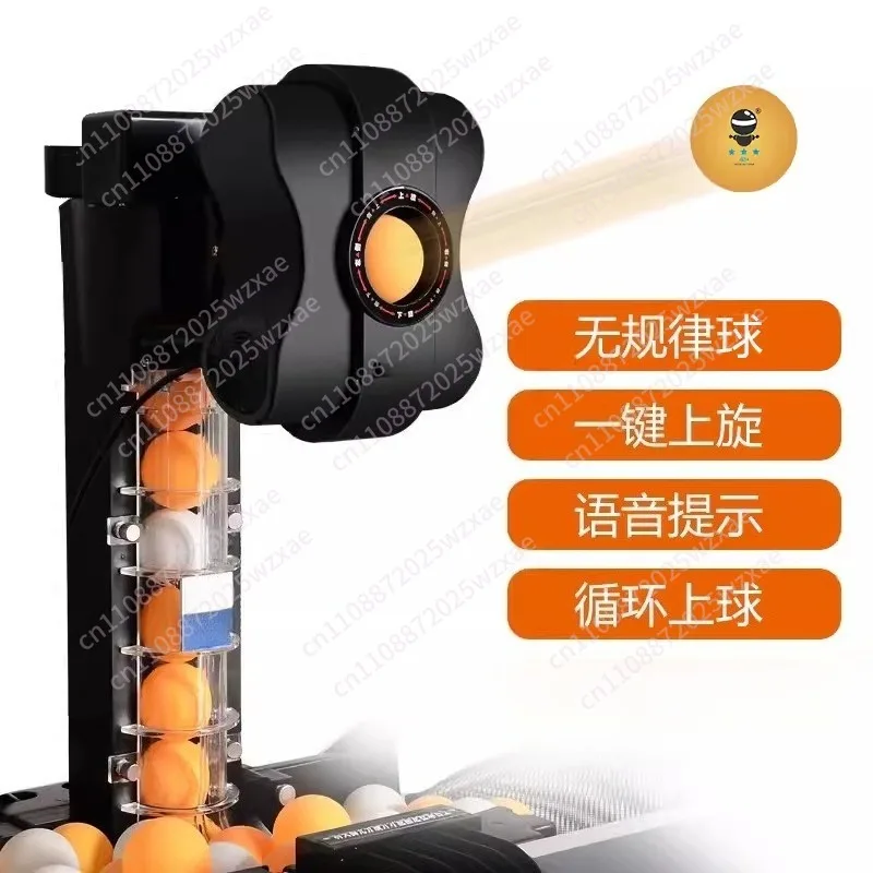 Z5 Automatic Ping Pong Ball Machine with Net, 200 Balls Table Tennis Machine, Multiple Serving Modes Ping Pong Ball Pitching
