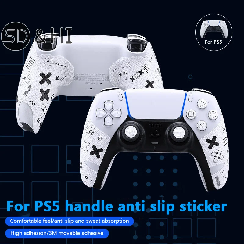 The Gamepad Anti-slip Sticker Is Suitable For Switch PRO/PS5/XBox S/X Water-absorbent Anti-slip Sweat Film Game Accessories