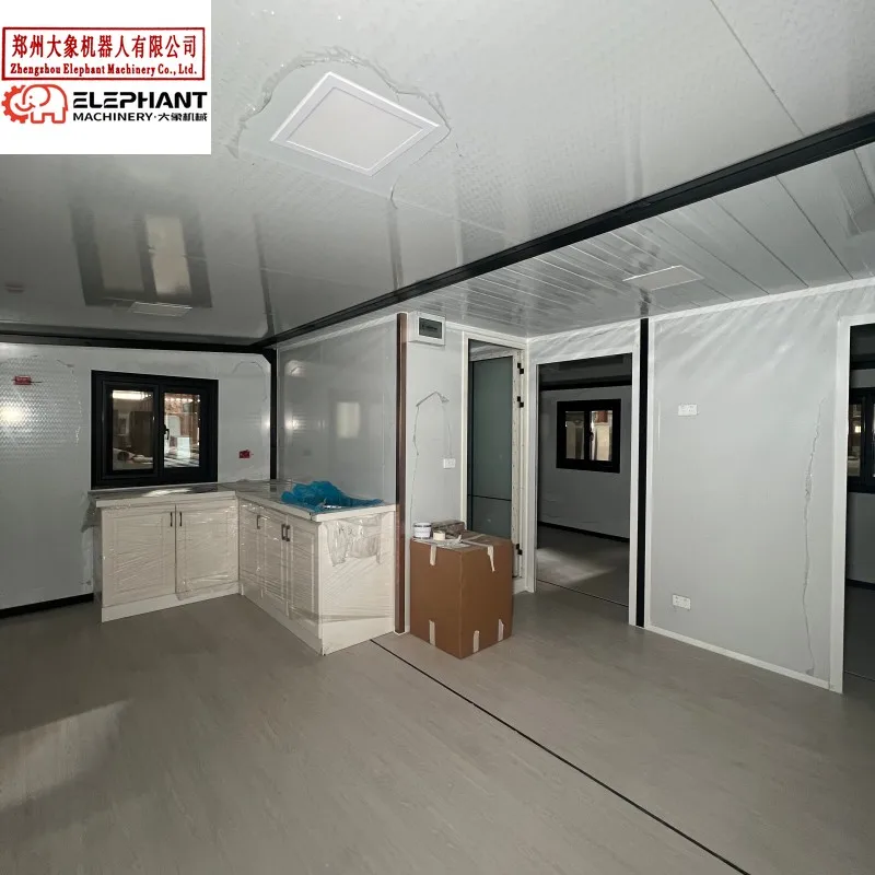Support Customization Expandable Container Prefabricated Homes 20Ft Luxury House 2 Bedroom Folding Shipping Foldable