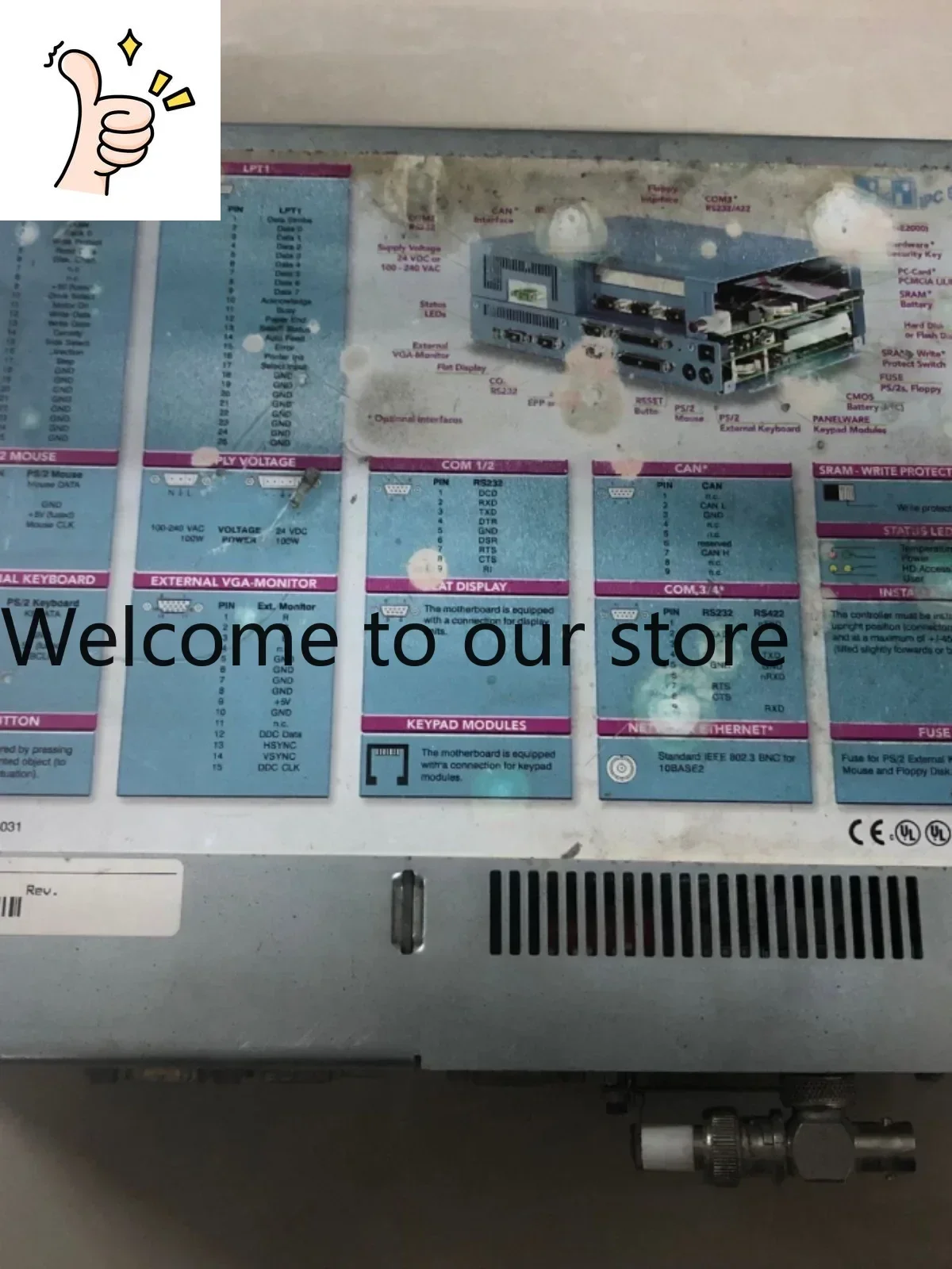 2026 B & R Industrial Control Host 5P5000: V1032 Original Spot